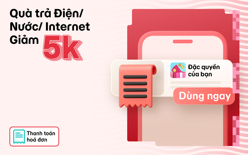 Quà trả Điện/ Nước/ Internet