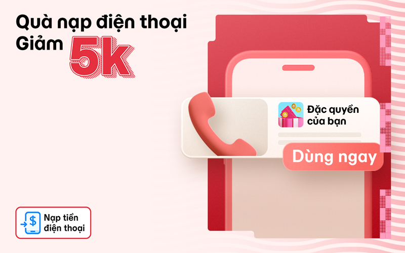 Quà nạp điện thoại