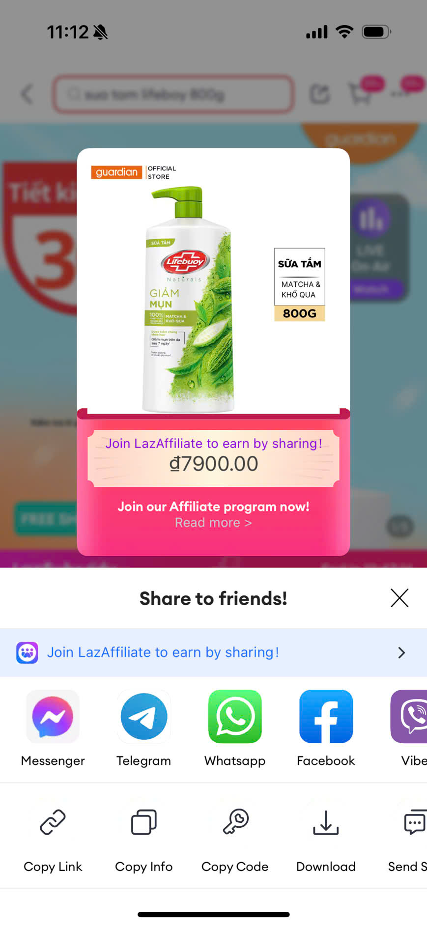 Dán link sản phẩm