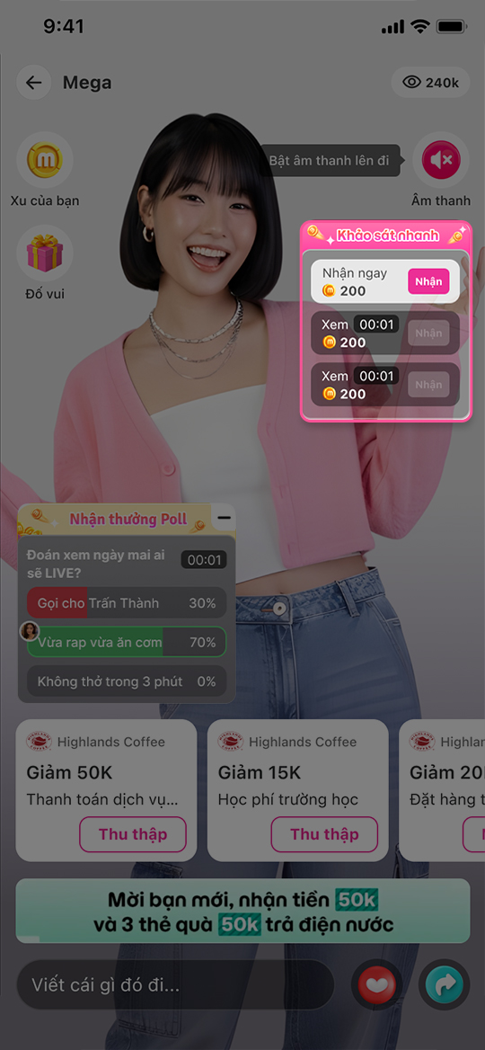 Điểm danh nhận Xu
