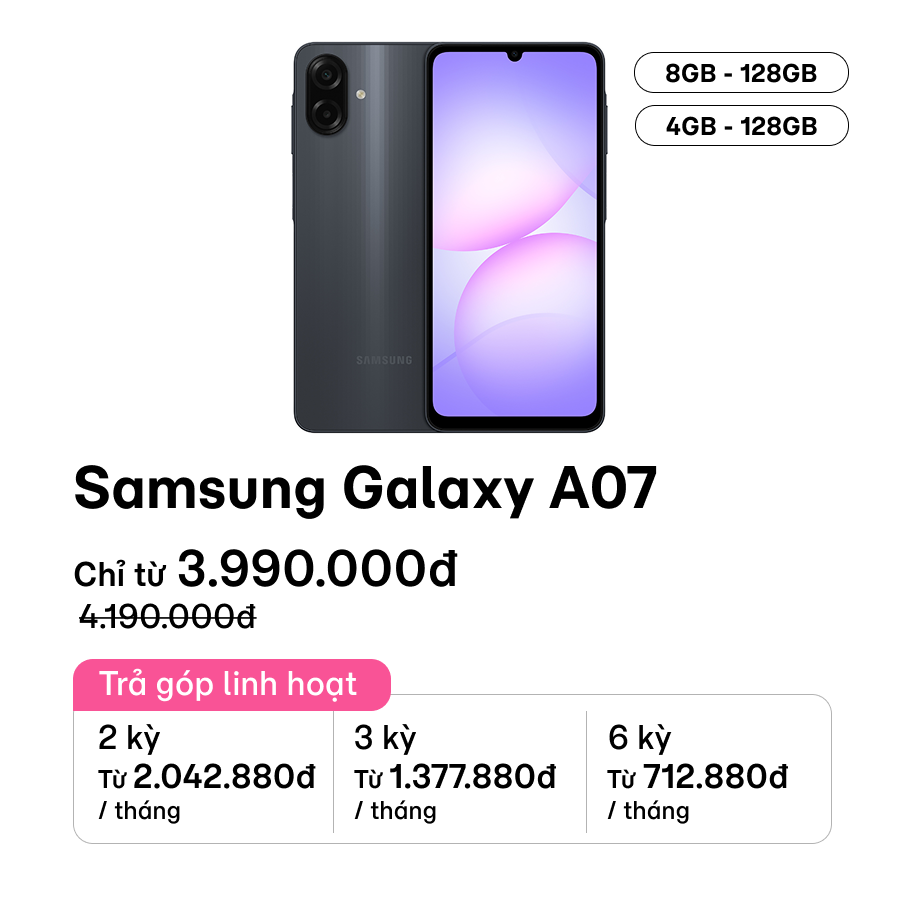 SAMSUNG GALAXY A07
