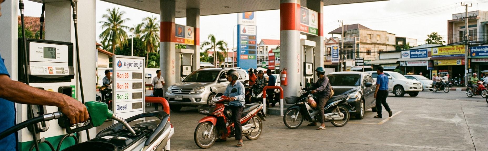 So sánh giá xăng các nước Đông Nam Á