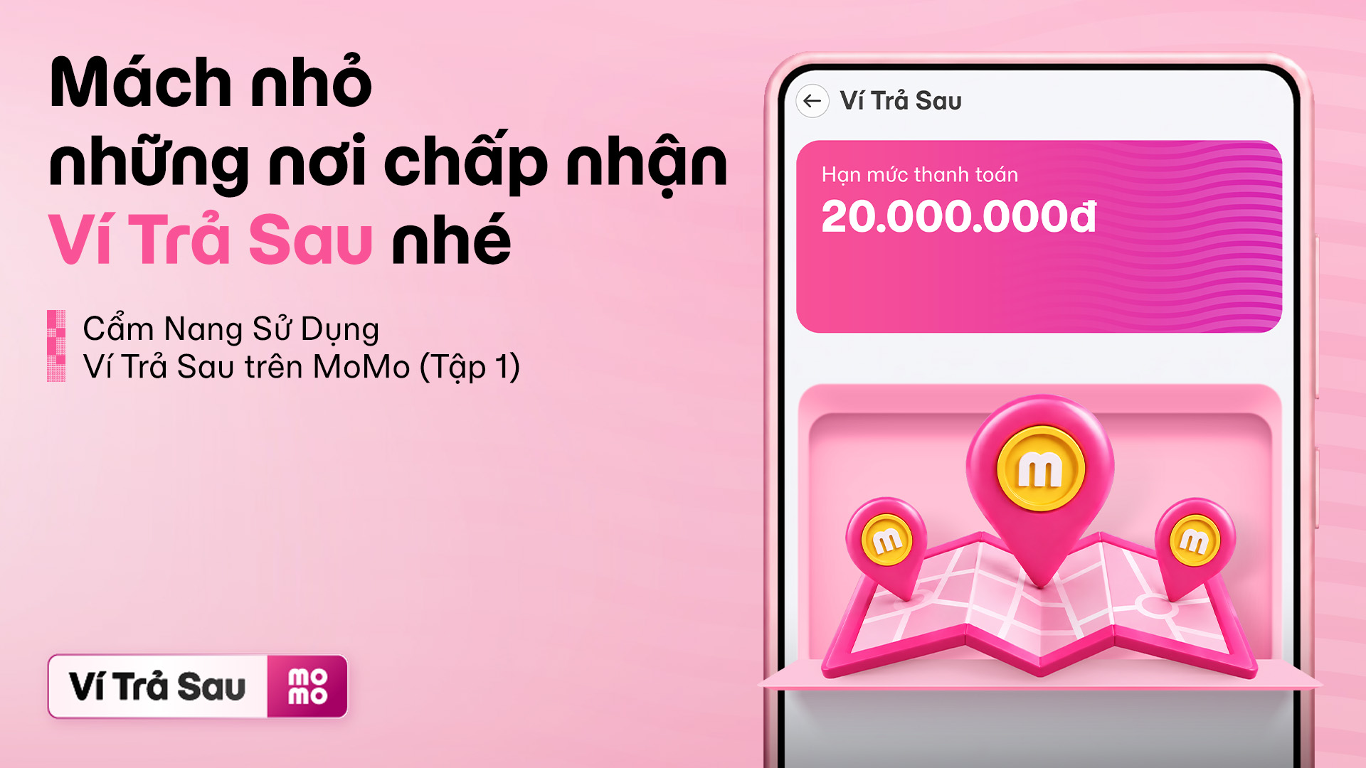 Bạn có thể dùng Ví Trả Sau ở đâu?
